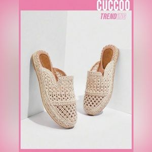 Cuccoo Braid Detail Espadrille Flats